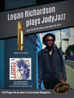 Image of Logan Richardson JodyJazz Ad