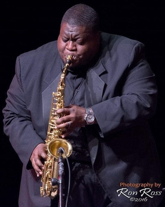 Image of Brian Miller Playing the Alto Saxophone