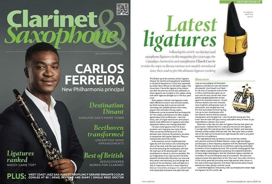 Clarinet & Saxophone Magazine 1.2020