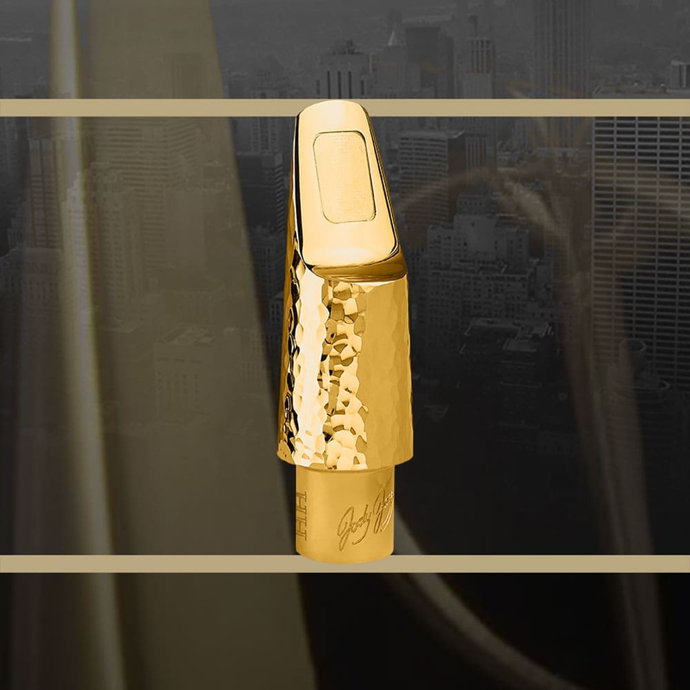 JodyJazz Hand-Hammered HH Tenor Gold Mouthpiece